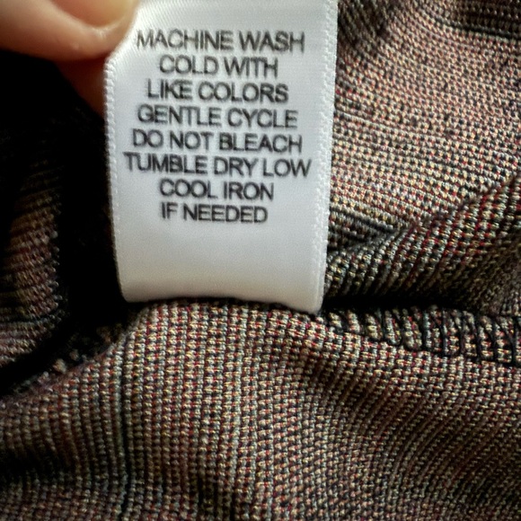 Originality Plaid Skirt with Belt and Pockets Size Medium Made in USA - Picture 4 of 5